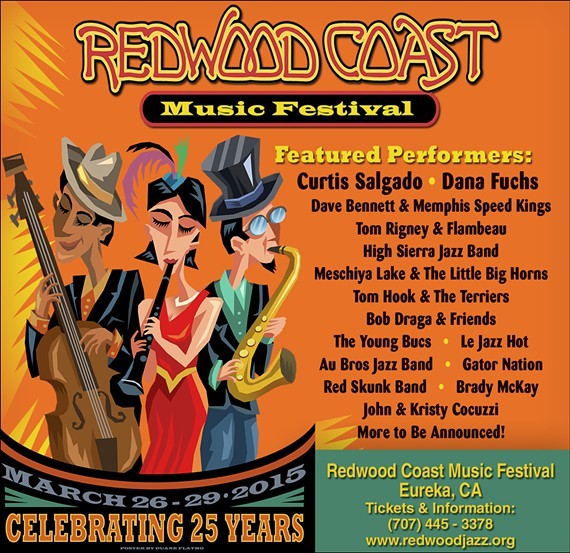 25th Annual Redwood Coast Music Festival
