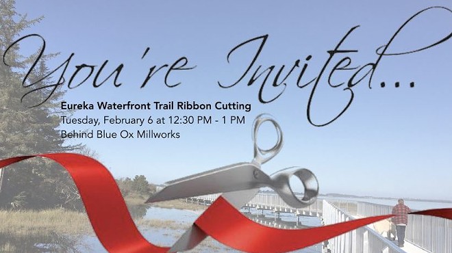 Ribbon Cutting for Eureka Waterfront Trail