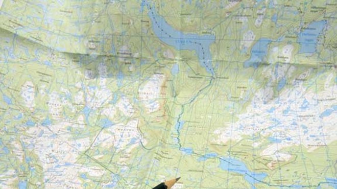 Backcountry Map Navigation