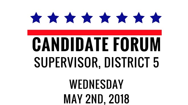 Candidate Forum, Supervisor, District 5