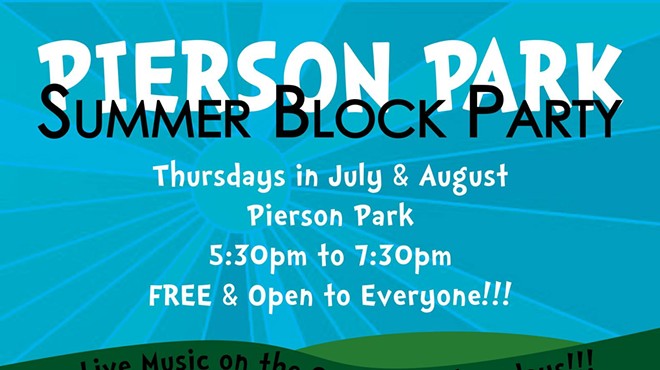 Pierson Park Summer Block Party
