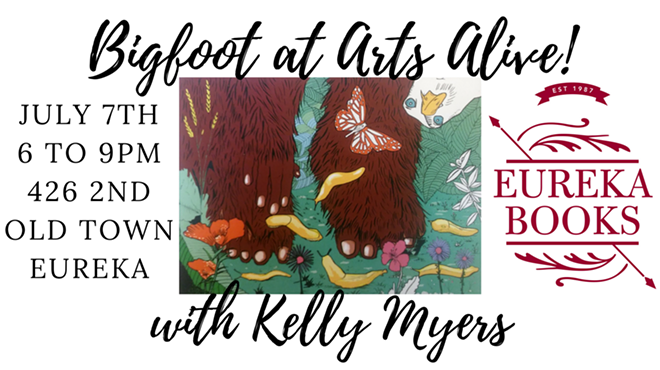 Bigfoot at Arts Alive with Kelly Myers