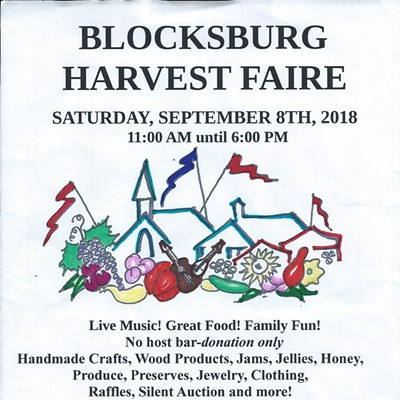 Blocksburg Harvest Faire
