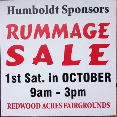 Humboldt Sponsors Rummage Sale