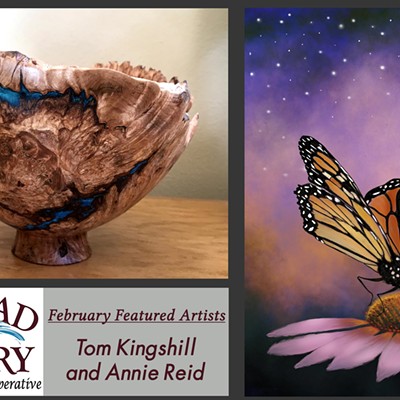 February Featured Artists Tom Kingshill and Annie Reid
