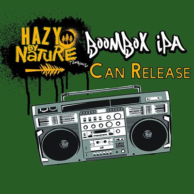 Boombox Hazy IPA Can Release!