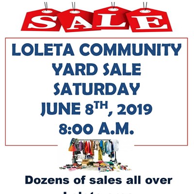 Loleta Community Wide Yard sales