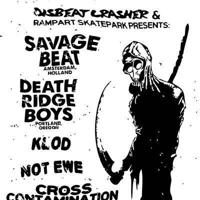 Savage Beat & Death Ridge Boys at Rampart Skatepark