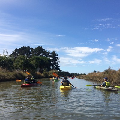 Canoe the Slough with Guided Sea Level Rise Tour