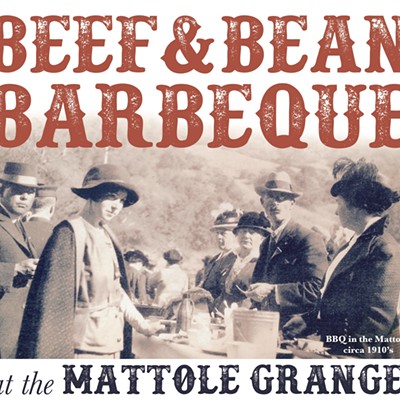 Early Mattole Grange BBQ