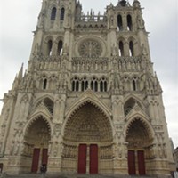 Amiens Cathedral - west facade - day