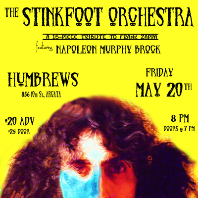 The Stinkfoot Orchestra brings Frank to the forest on May 20th