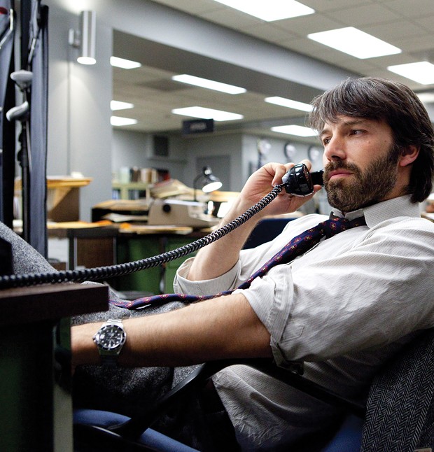 Ben Affleck rocks the hairy '70s look as CIA agent Tony Mendez in Argo.
