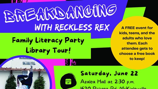 Breakdancing with Reckless Rex - Family Literacy Party Tour