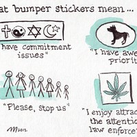Bumper Sticker Meanings