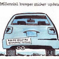 Bumper Sticker Update