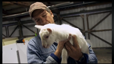 Mike Rowe with a local. - CNN