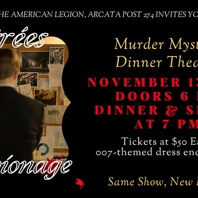 Entrees & Espionage, Interactive Murder Mystery dinner