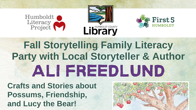 Fall Story Telling Family Literacy Party with Ali Freelund