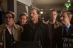 Five guys from the BBC walk into a bar ... Pegg and company in The World's End.