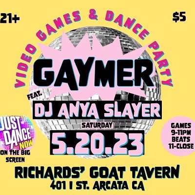 Gaymer Night with DJ Anya Slayer