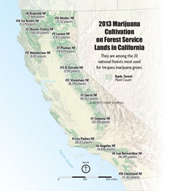 SOURCE: US FOREST SERVICE © NORTH COAST JOURNAL