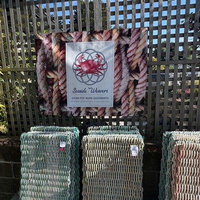 Doormats from Recycled Crab Rope