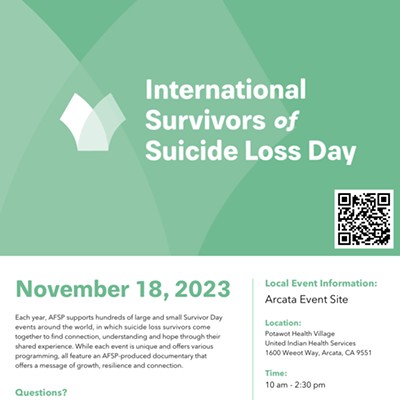 International Survivors of Suicide Loss Day—Arcata