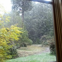 It's Totally Snowing in Humboldt