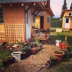 PHOTO COURTESY OF OPPORTUNITY VILLAGE EUGENE - Jim Hight thinks a micro housing village could work in eureka