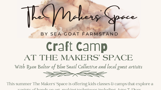 Kid's Craft Camp at The Makers' Space