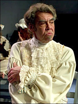 Lonnie Blankenchip as Marquis de Sade. Photo courtesy of North Coast Repertory Theater.