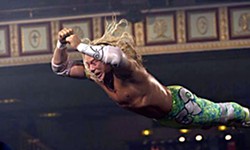Mickey Rourke in the title role of Randy "The Ram" Robinson in 'The Wrestler'