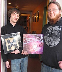 Missing Link Records founders Matt Jackson and Adam Pokorski. Photo by Bob Doran