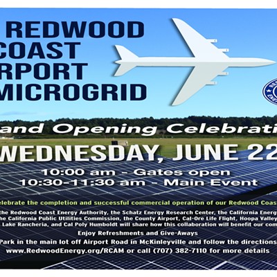 Redwood Coast Airport Microgrid Grand Opening