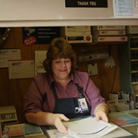 Shari Creps has been working at the Korbel post office for 13 years. It's the last remnant of a formerly booming town, she said.
