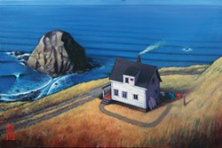 Shawn Griggs' paintings at the Morris Graves Museum of Art speak to his "infatuation" with the North Coast's beauty.