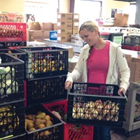 Shawna Miller, a Welfare Work Experience Employee at Food for People, started out as a volunteer.