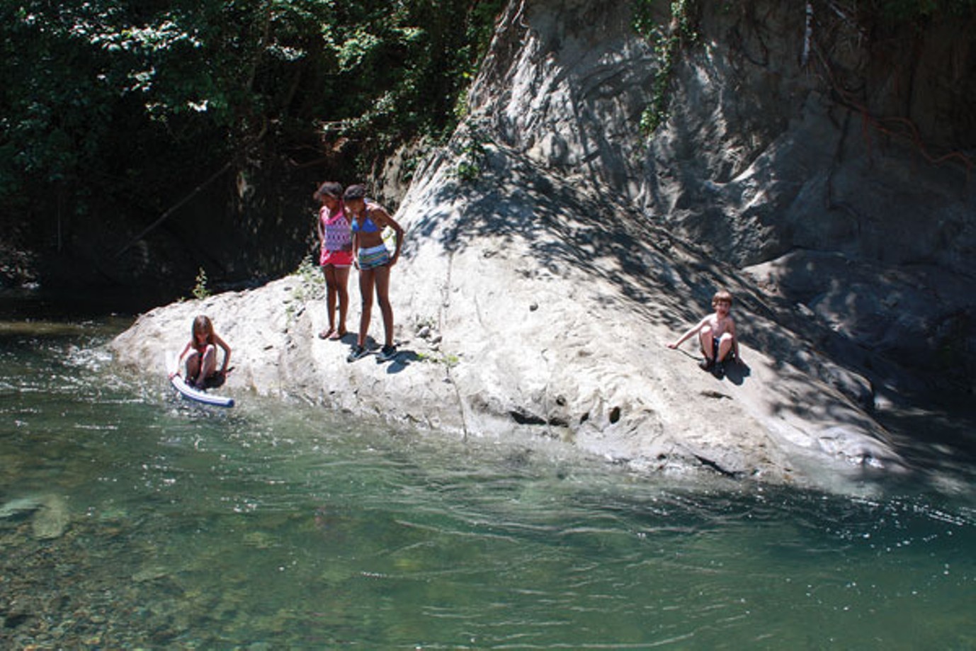 Swimmer’s Delight, voted Best Swimming Hole in 2013 by North Coast Journal readers. - PHOTO BY CHRISTIAN PENNINGTON