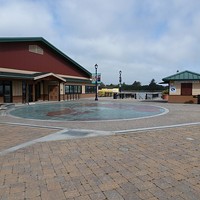 The C Street Market Square, a Eureka Redevelopment Agency project that opened in 2010, features a wide pedestrian plaza,  art sculptures and the ticket office for Madaket harbor cruises.