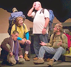 The cast of Ferndale Repertory Theatre's 'Wild Guys'