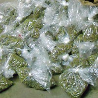 The Humboldt County Sheriff's Office sent us photos of a bunch of bags of weed