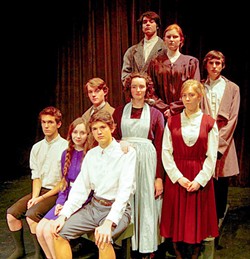 The Young Actor's Guild cast of Spring's Awakening, presented last weekend by Northcoast Preparatory Academy.