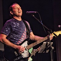 Tommy Castro and his band The Painkillers rock out as headliners for the Blues Night at the Eureka Theater during the Redwood Coast Jazz Festival on Friday, March 28.