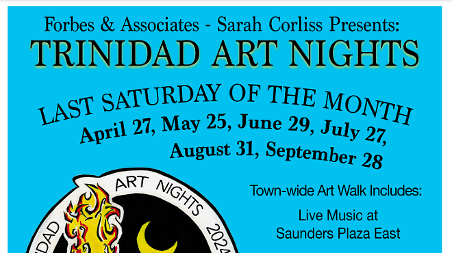 Trinidad Art Nights for April