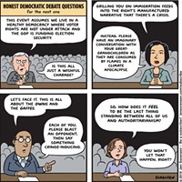 Honest Democratic Debate Questions
