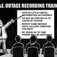 P.G.& E. Outage Recording Training