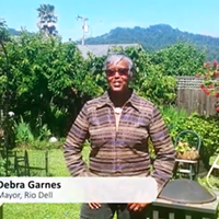Rio Dell Mayor Debra Garnes Featured in Statewide PSA