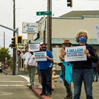 Huffman Votes for Postal Service Act as Dozens Rally in Eureka