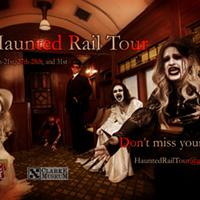 Haunted Rail Tour Rolls Out this Weekend